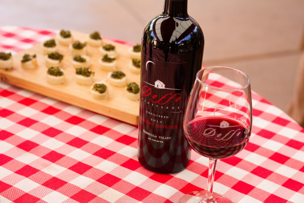 Doffo 2013 Cabernet Sauvignon with Chimichurri Toast