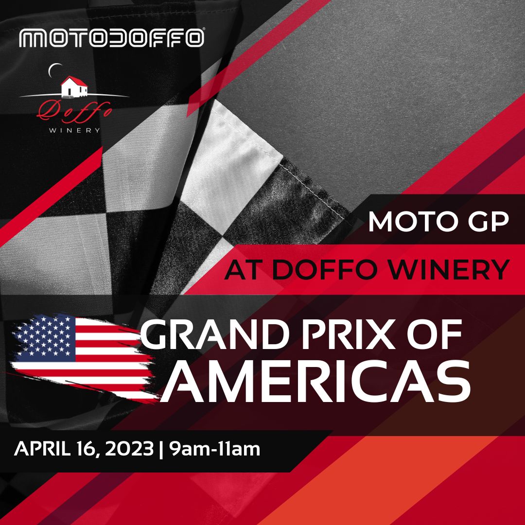Watch the Grand Prix of the Americas at Doffo Winery
