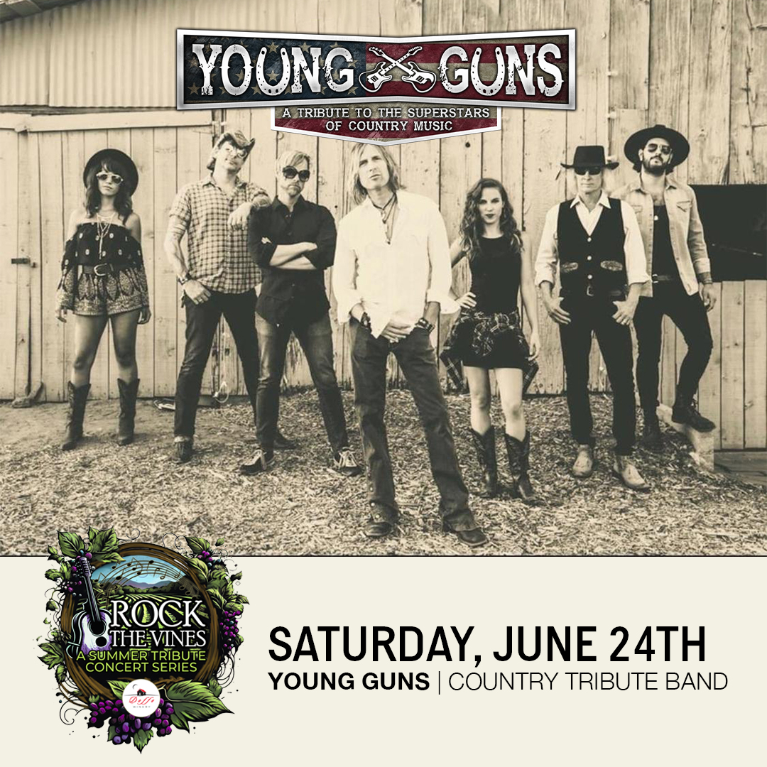Rock the Vines Concert Series: Young Guns Country Tribute