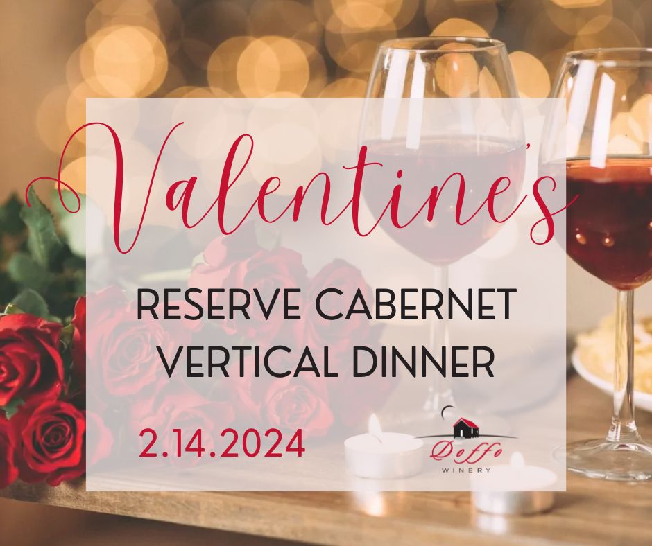 (SOLD OUT) Valentine's Day Reserve Cabernet Vertical Dinner