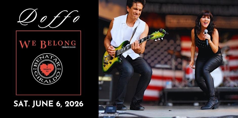 Doffo Winery's Summer Concert Series: We Belong, a Pat Benatar Tribute