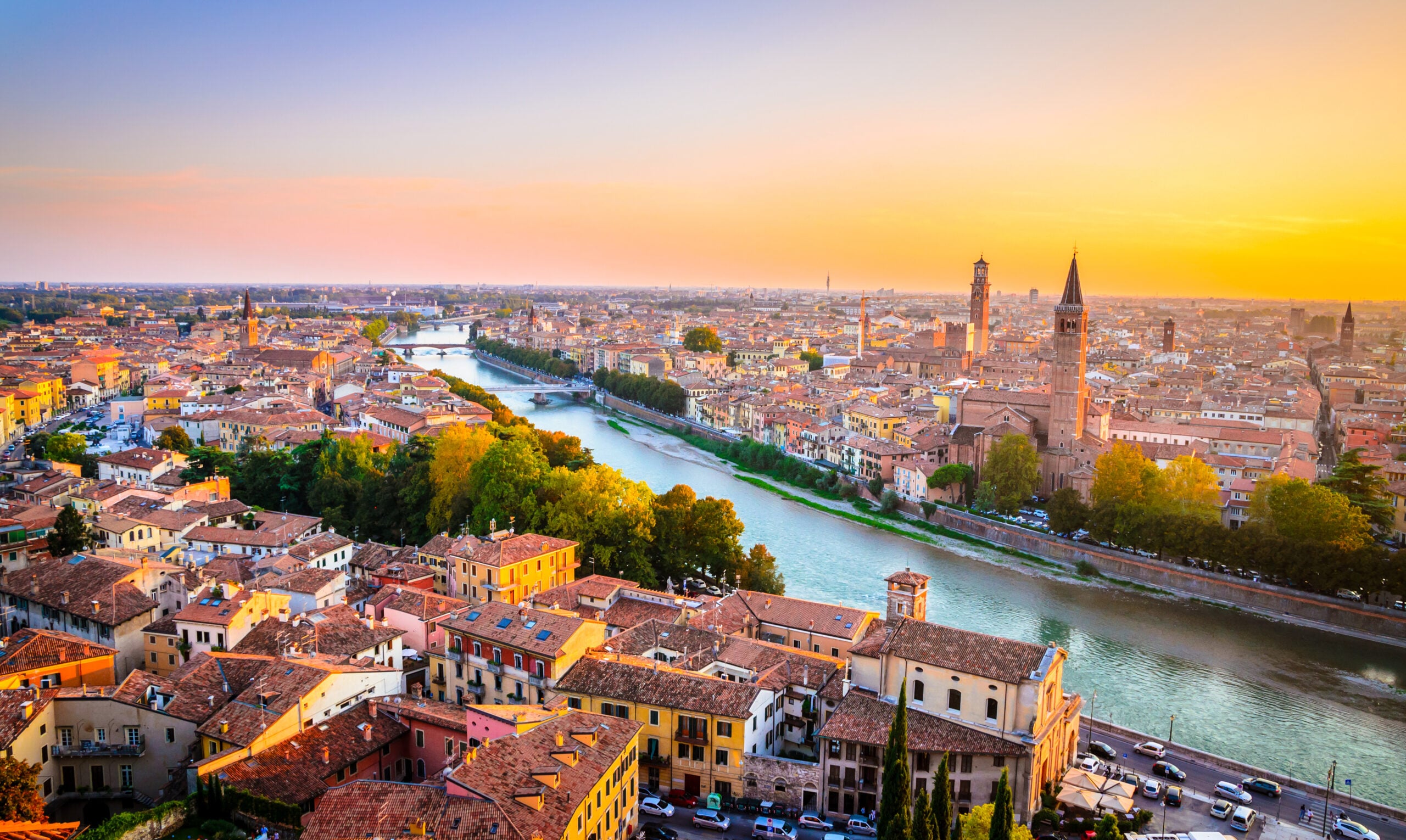 Aerial-view-verona-italy